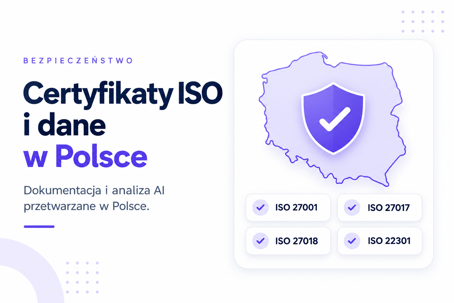 ISO i bezpieczeństwo danych | ofertowa
