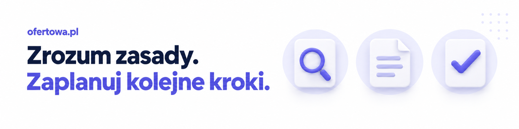 Krok po kroku z ofertowa