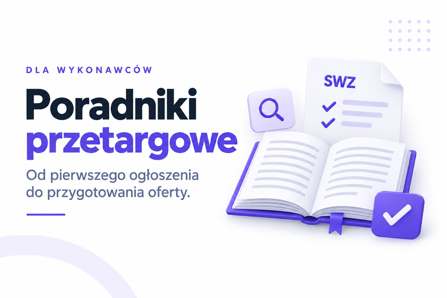 Poradniki przetargowe | ofertowa