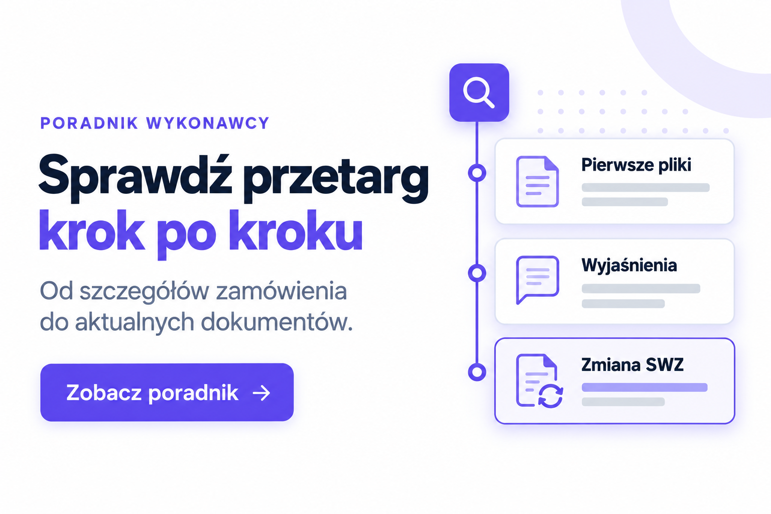 Darmowe przetargi krok po kroku - platformaofertowa.pl